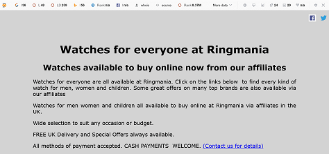 RingmaniaUK website Image
